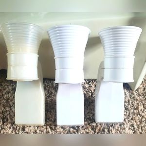 3 Bath & Body Works Wallflower Plugs. Includes 1 Nightlight.